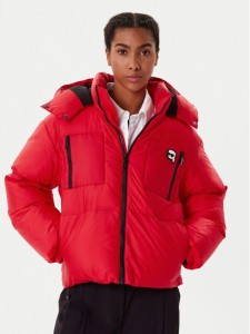 KARL LAGERFELD Kurtka zimowa A3W15020 Czerwony Regular Fit