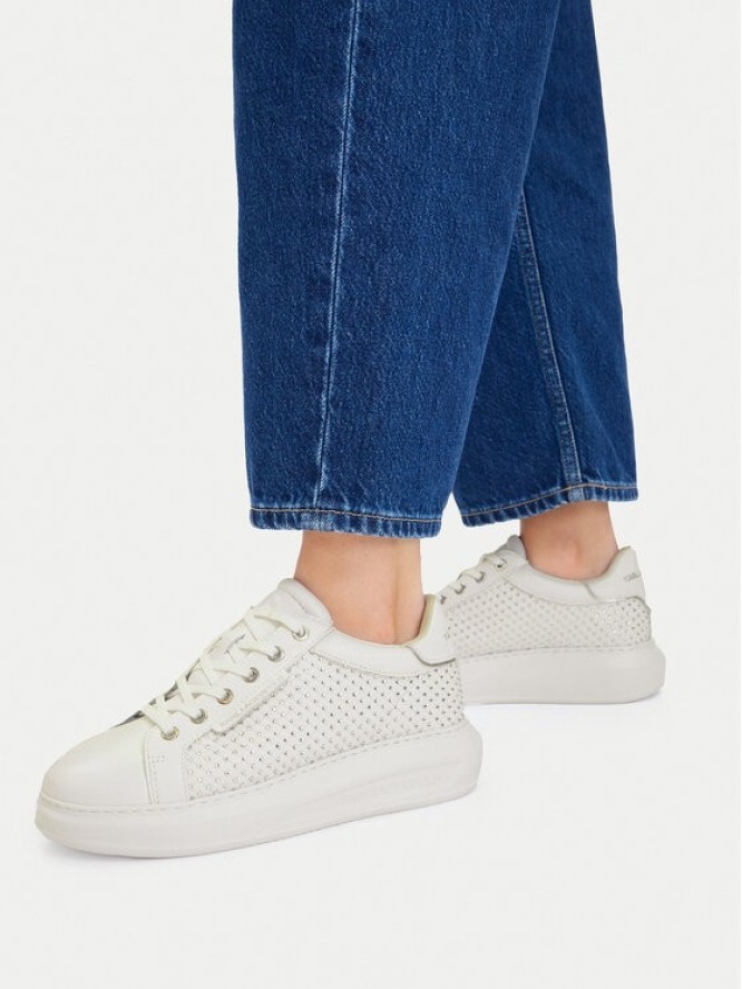 KARL LAGERFELD Sneakersy KL62577N Biały