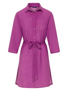 Naturana Sukienka koszulowa w kolorze fioletowym rozmiar: S