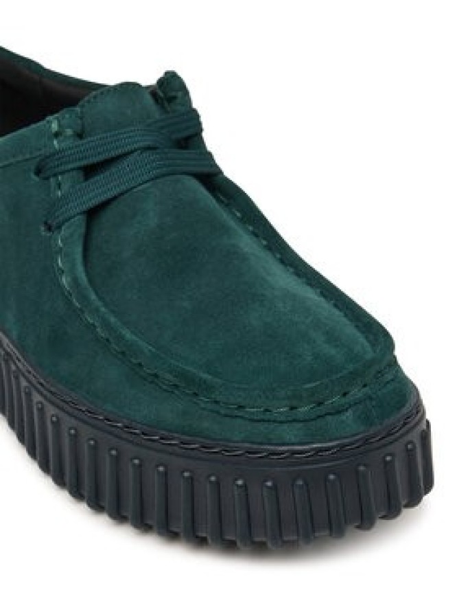 Clarks Półbuty Torhill Bee 26327769 Zielony
