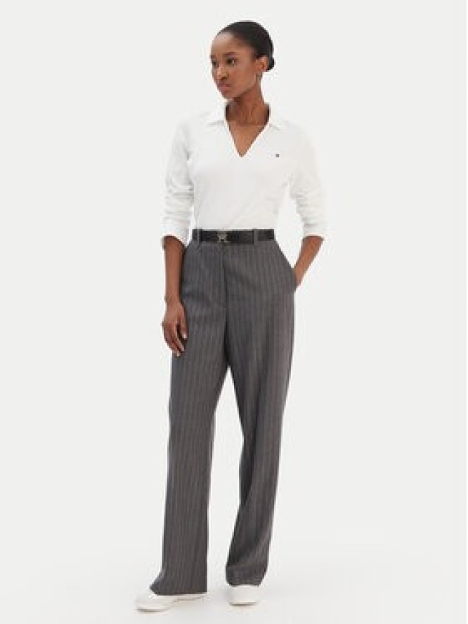 Tommy Hilfiger Bluzka Modern Cody WW0WW47850 Biały Slim Fit