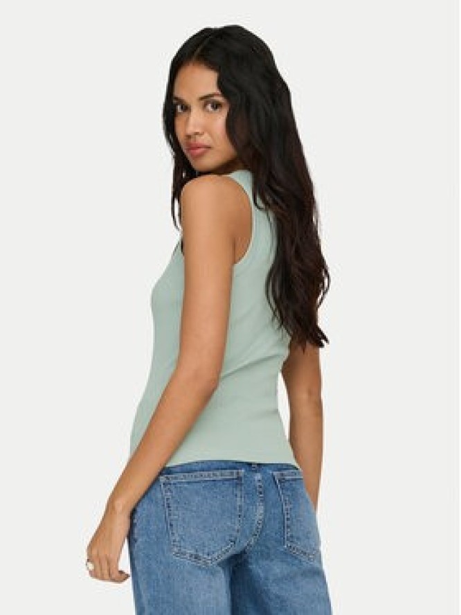 ONLY Top Val 2-Way 15371705 Zielony Slim Fit