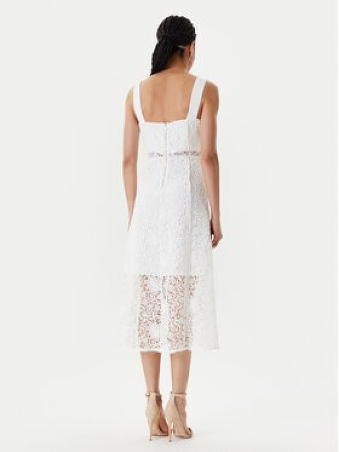 Morgan Sukienka koktajlowa 251-ROVIDA Biały Regular Fit