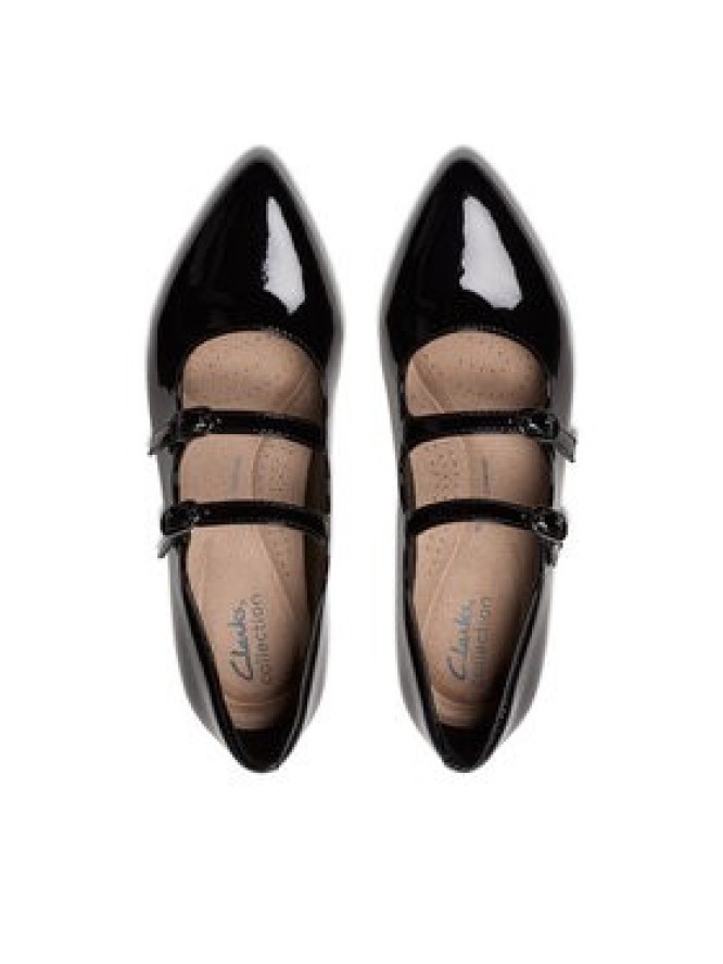 Clarks Półbuty Natalyn Lane 26181930 Czarny