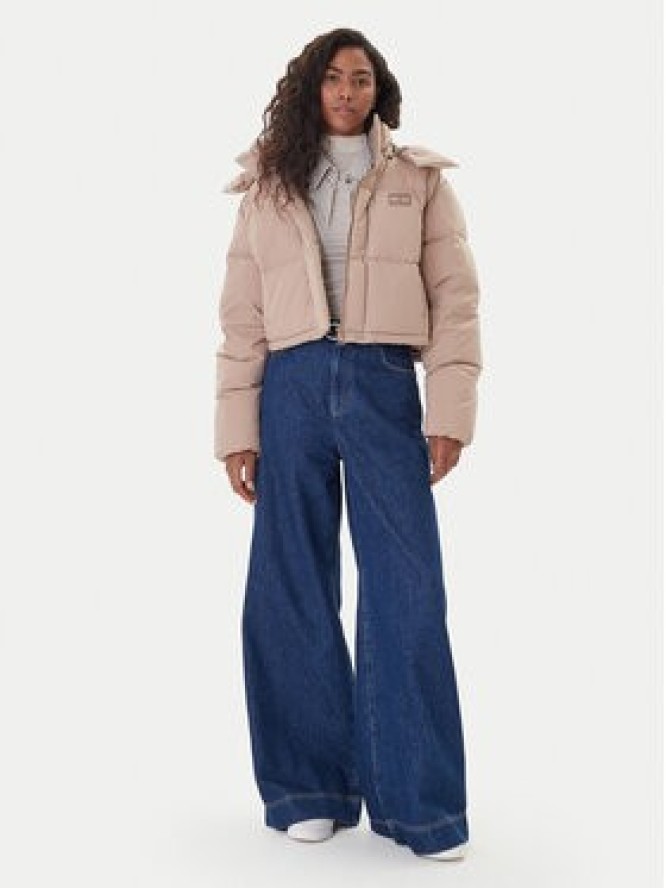 Tommy Jeans Kurtka puchowa Alaska DW0DW21624 Beżowy Regular Fit