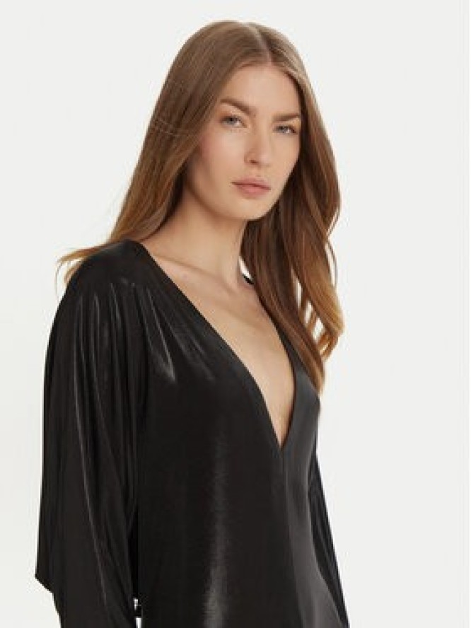 NORMA KAMALI Sukienka wieczorowa ST3243LMF19001 Czarny Slim Fit