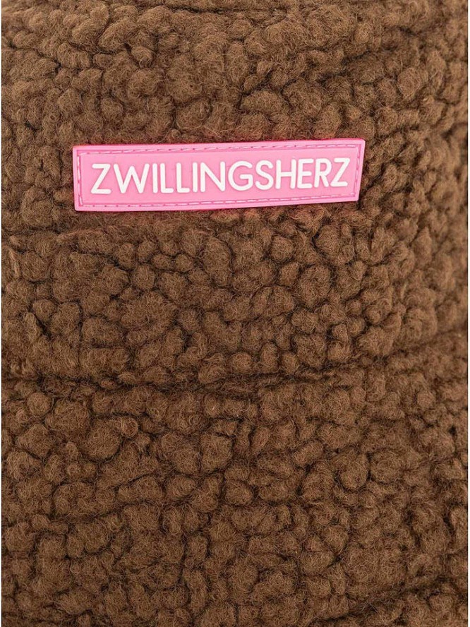 Zwillingsherz Kapelusz w kolorze jasnobrązowym rozmiar: onesize