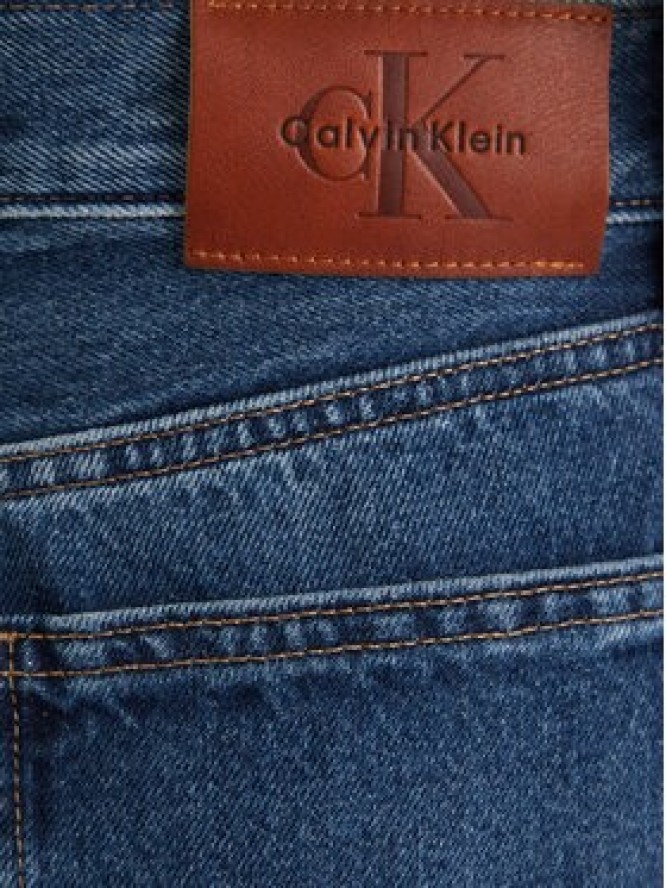 Calvin Klein Jeans Jeansy LV047F685G Niebieski Barrel Fit