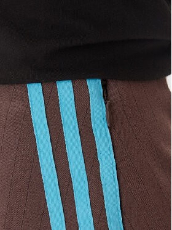 adidas Spódnica mini JX5305 Brązowy Regular Fit