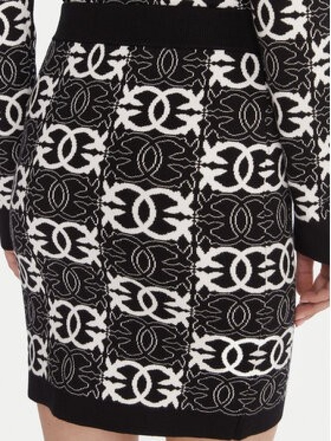 PINKO Spódnica mini Bang Bang 106040 A2YD Czarny Slim Fit