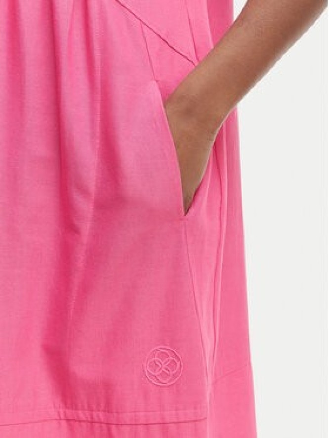 Iconique Sukienka letnia Jade IC26-077 Różowy ciemny Relaxed Fit