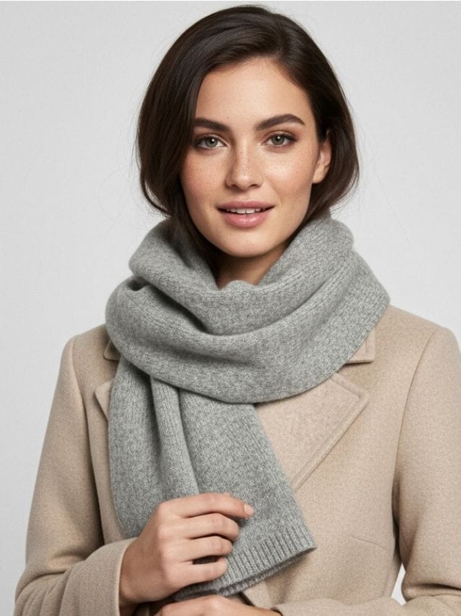 Basic szalik - szary