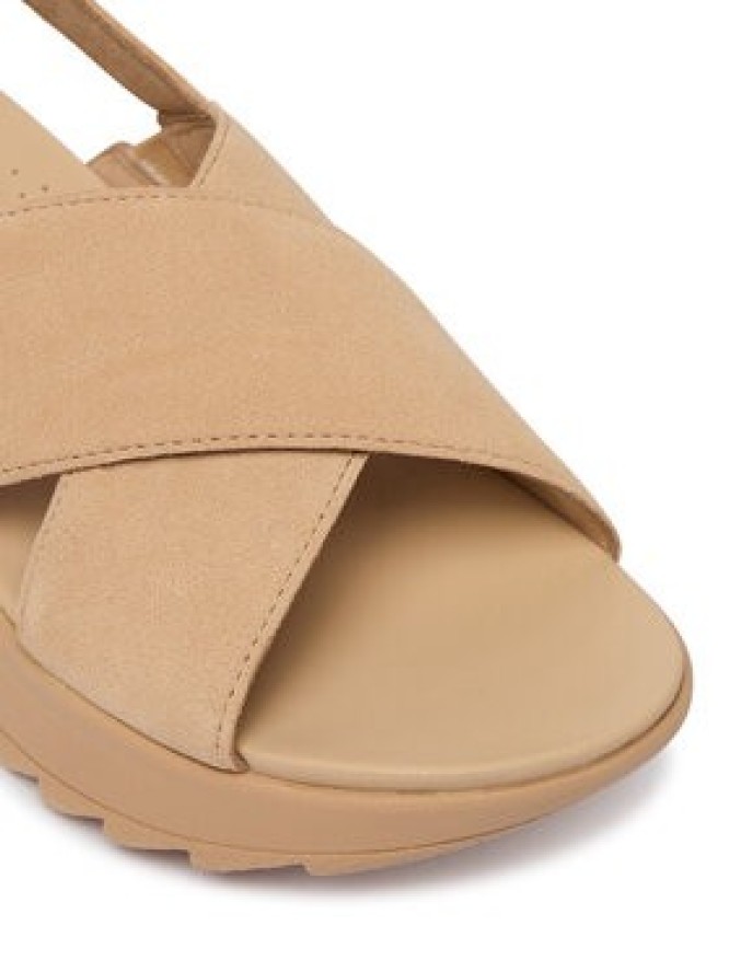 Clarks Sandały DashLite Wish 26185883 Beżowy