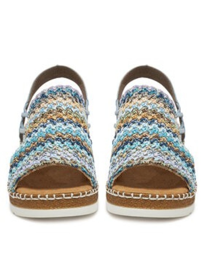 Rieker Sandały V1241-91 Kolorowy