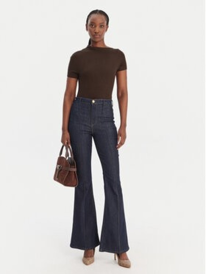 Guess Bluzka W6RP16 KD012 Brązowy Regular Fit