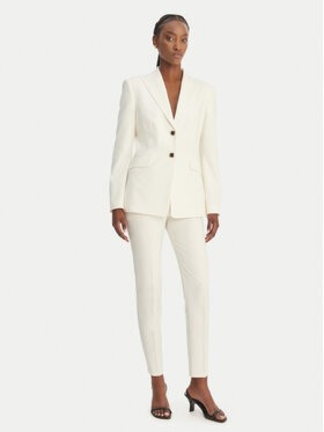 HUGO Marynarka Asmalla 50561450 Écru Regular Fit