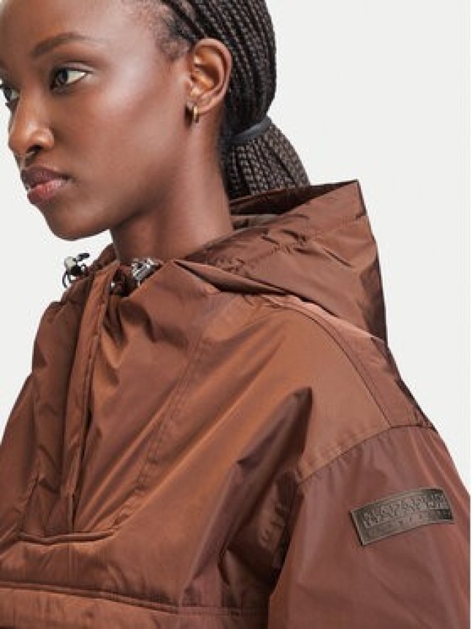 Napapijri Kurtka anorak Rainforest Optique W NP0A8AHAW331 Brązowy Oversize
