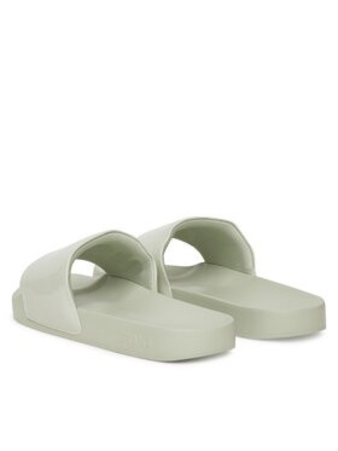 Tommy Jeans Klapki Flag Pool Slide Patent EN0EN02901 Zielony