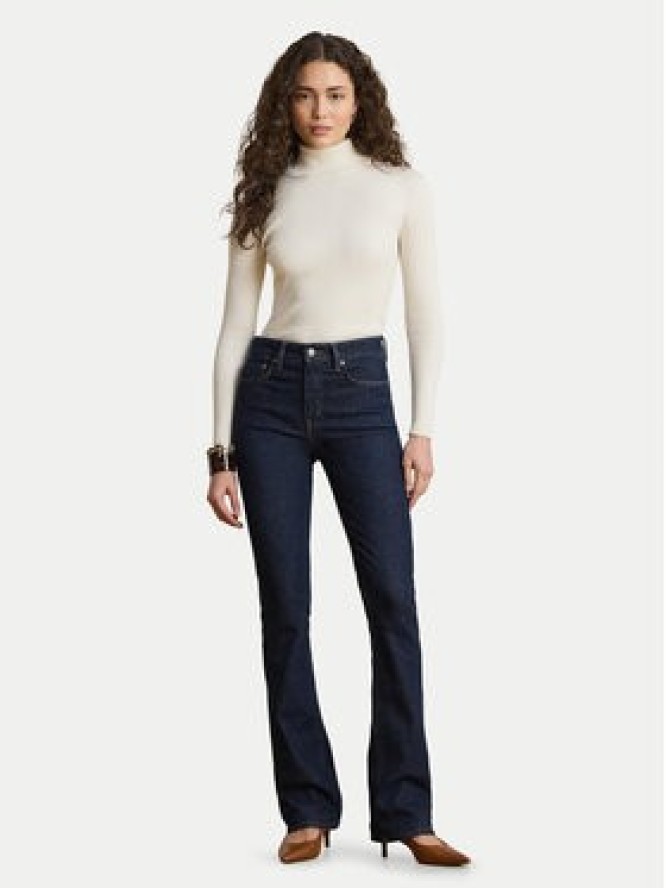 LAUREN RALPH LAUREN Golf 200B22258001 Kremowy Slim Fit