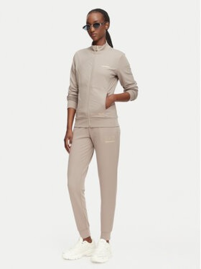 EA7 Emporio Armani Bluza 8NTM43 TJ9RZ U6100 Beżowy Regular Fit