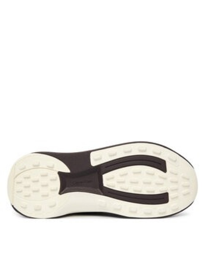 Calvin Klein Sneakersy Chunky Runner Lace Up Sock Knit YW0YW02033 Brązowy