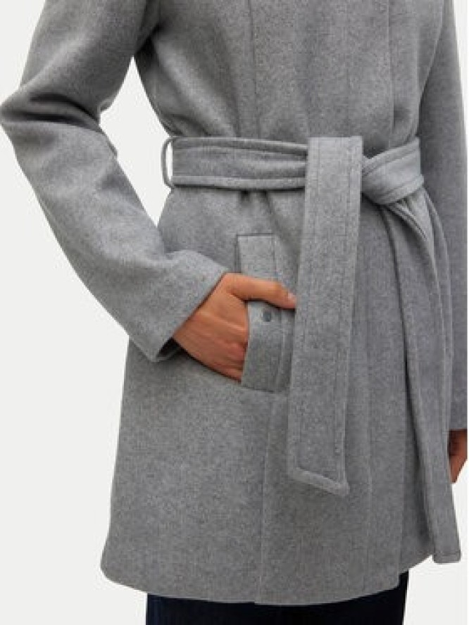 Vero Moda Płaszcz przejściowy Popliva 10310779 Szary Regular Fit