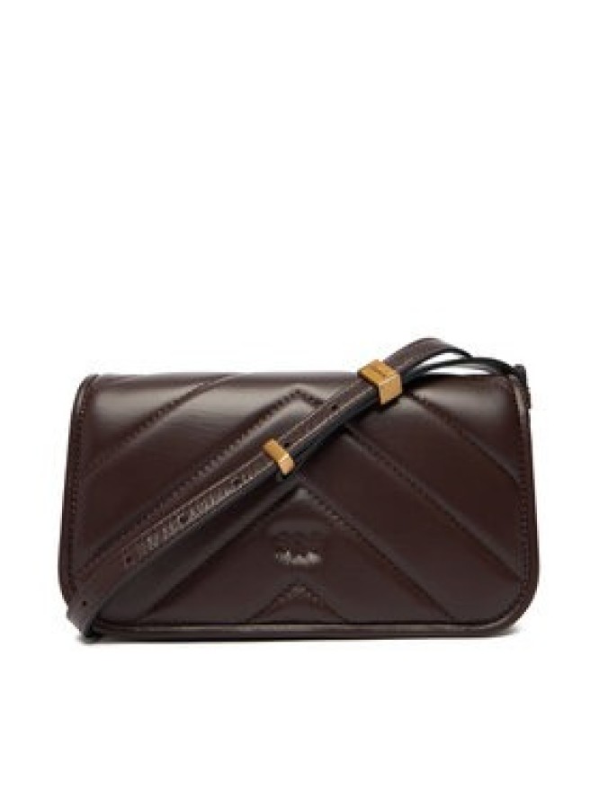 PINKO Torebka Love Box Baguette Al 25-26 PLTT 105083 A2W2 Brązowy