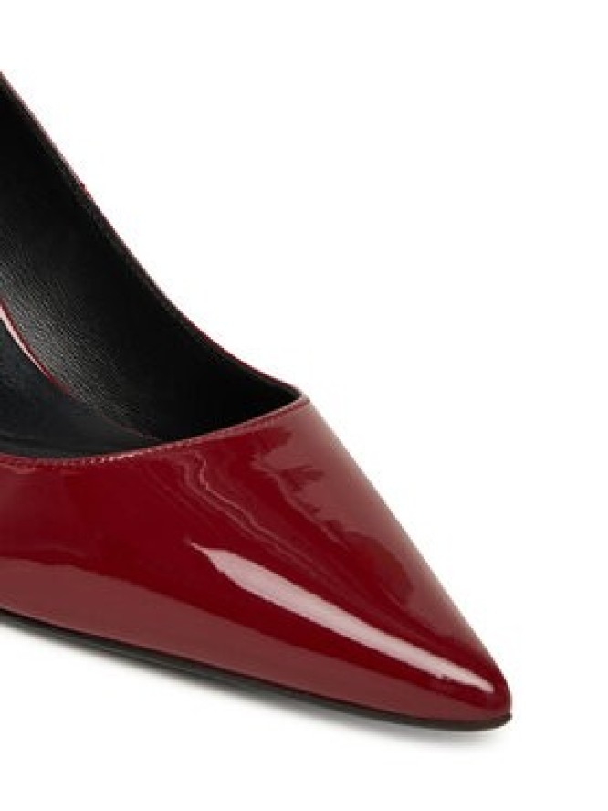 BOSS Szpilki Gracey 50552759 Bordowy