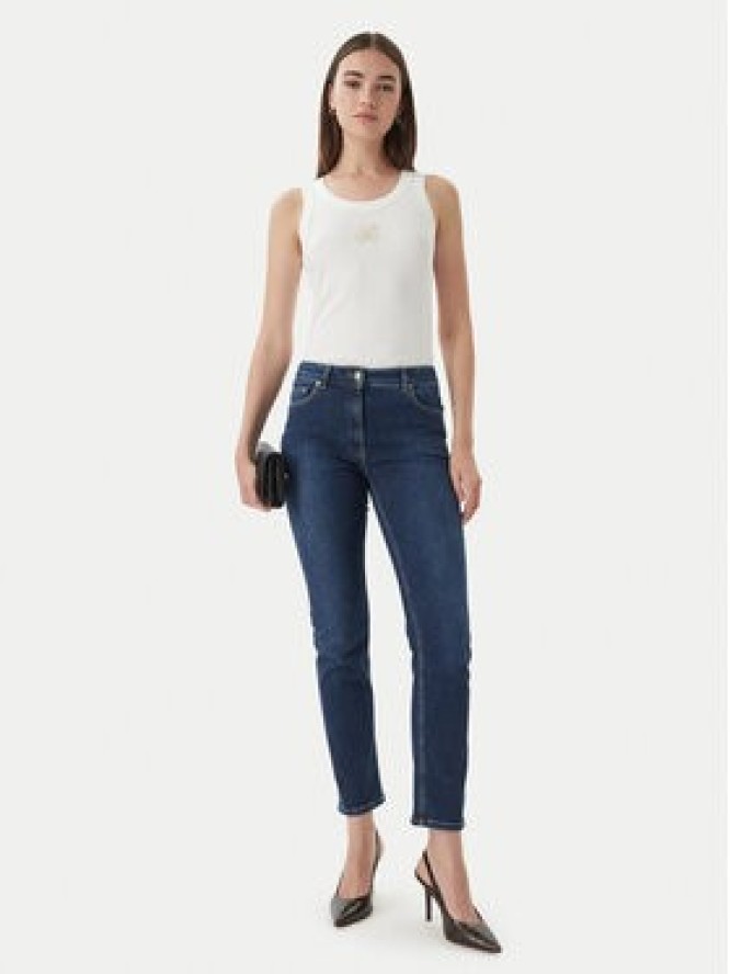 Luisa Spagnoli Jeansy Alicudi 542850 Granatowy Skinny Fit