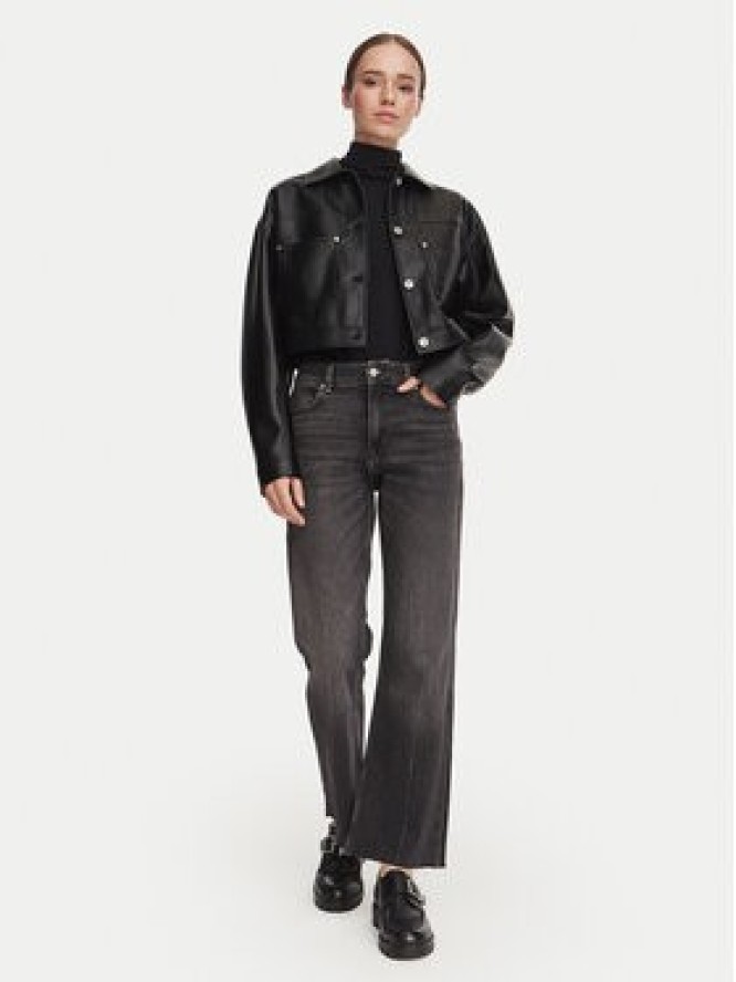 BOSS Jeansy Angela 50564444 Szary ciemny Regular Fit