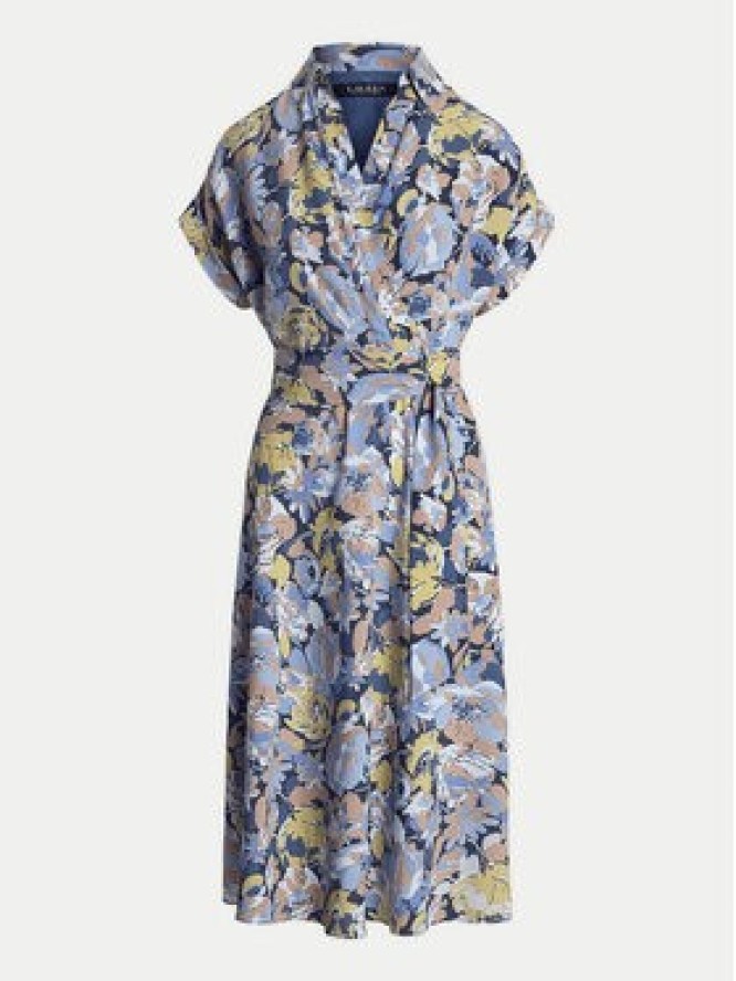 LAUREN RALPH LAUREN Sukienka codzienna 250963461001 Niebieski Regular Fit
