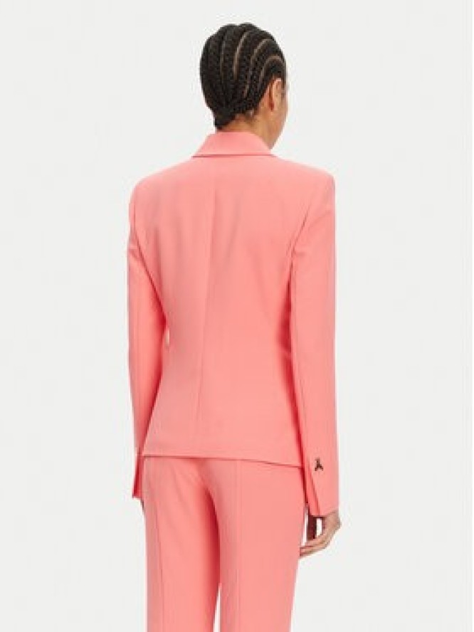 Patrizia Pepe Marynarka 2S1528 A411 R854 Koralowy Regular Fit