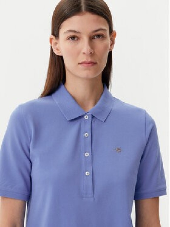 Gant Sukienka codzienna Shield 4201529 Niebieski Regular Fit