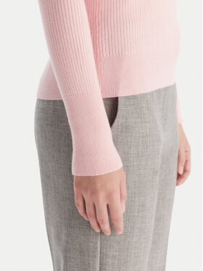 Patrizia Pepe Sweter 2K0331/K7S0-M555 Różowy Regular Fit