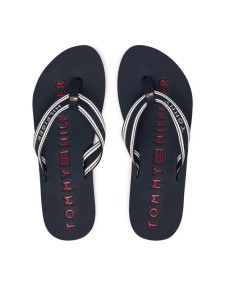 Tommy Hilfiger Japonki Th Webbing Summer Sandal FW0FW09193 Granatowy