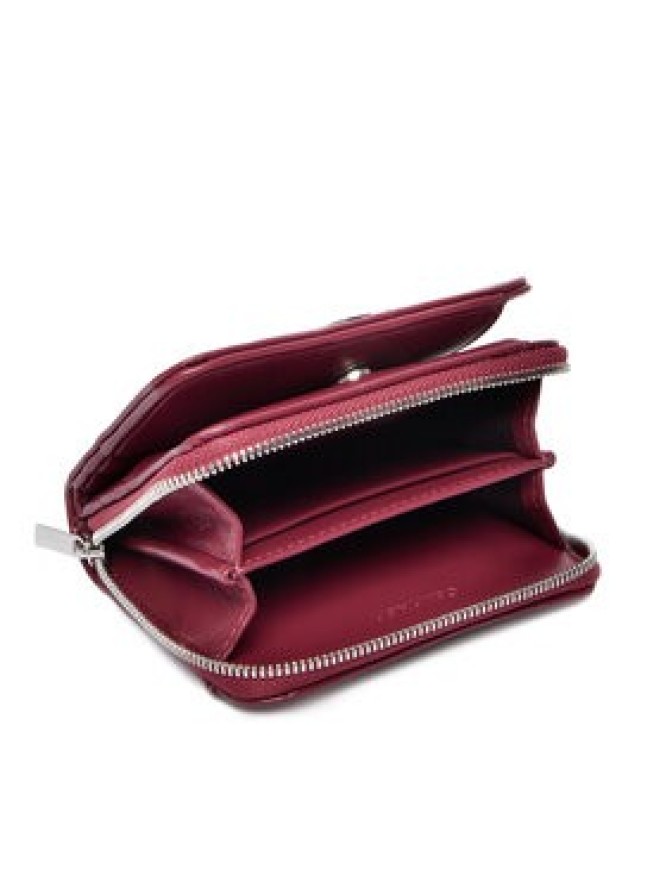 Calvin Klein Portfel Quilted Flap Zip Around LV04F1124G Różowy