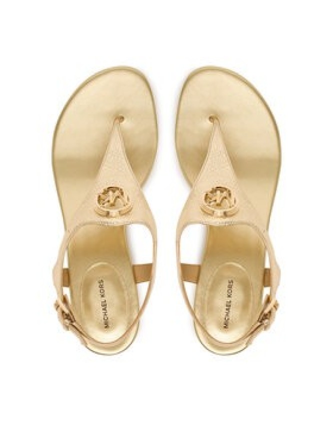 MICHAEL Michael Kors Sandały Mckenzie 40T6MZFS1M Złoty
