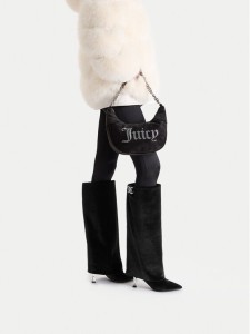 Juicy Couture Kozaki EO-R24SS94662 Czarny