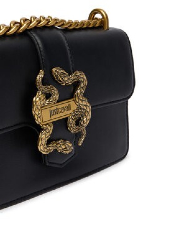 Just Cavalli Torebka Iconic Snakes 81RA4BAF ZSA89 Czarny