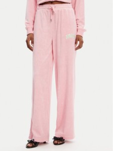 Juicy Couture Spodnie dresowe Regan JCWBJ125335 Różowy Wide Leg