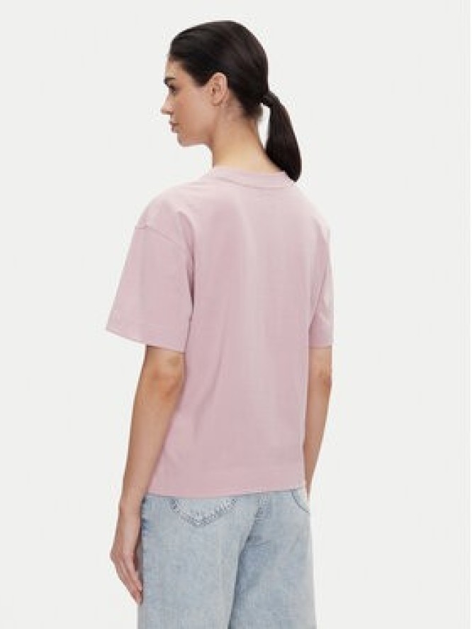 Lee T-Shirt Pocket 112363619 Fioletowy Relaxed Fit