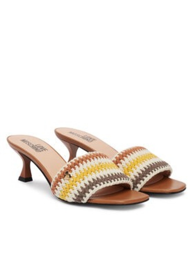 LOVE MOSCHINO Klapki JA28225G0OJQA20A Kolorowy