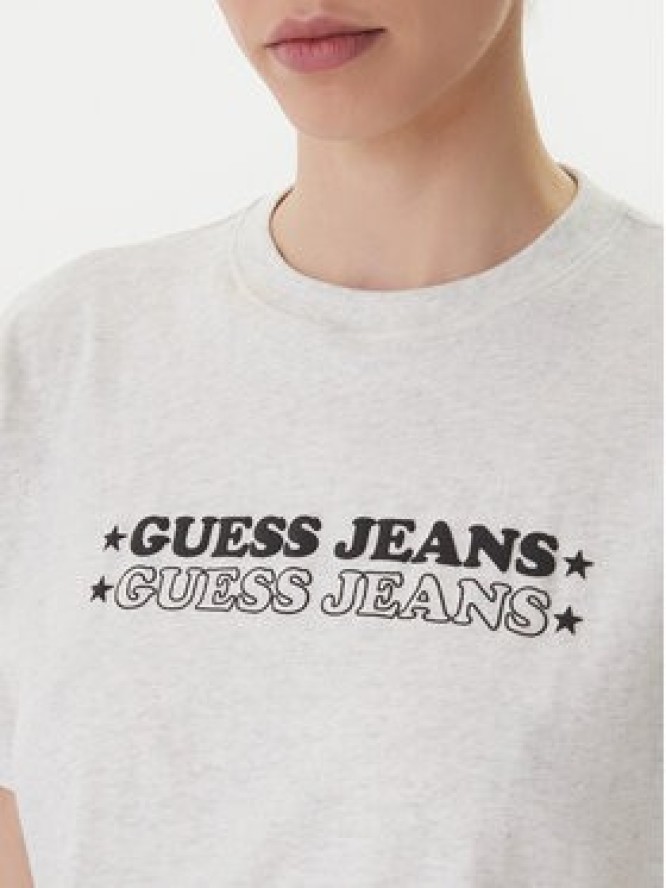 Guess Jeans T-Shirt W6GI04 K8HM0 Szary Regular Fit