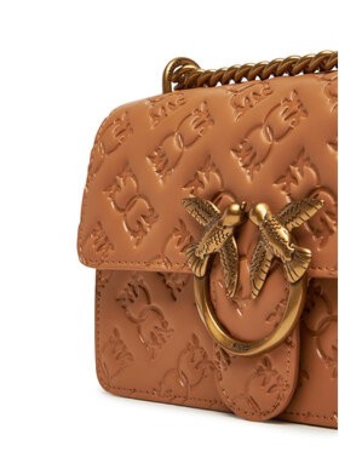 PINKO Torebka Love One Mini Dc PE 25 PLTT 100074 A1YB Brązowy