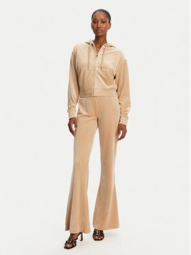 Juicy Couture Bluza Iccle JCWAS125308 Beżowy Loose Fit
