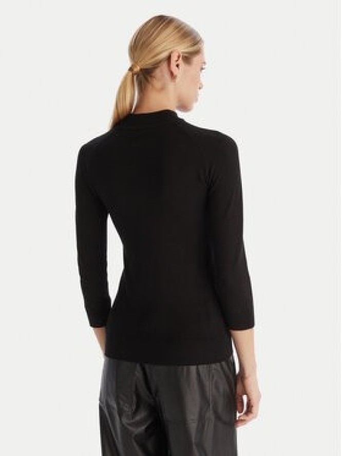 ACCESS FASHION Golf 54-8072 Czarny Slim Fit