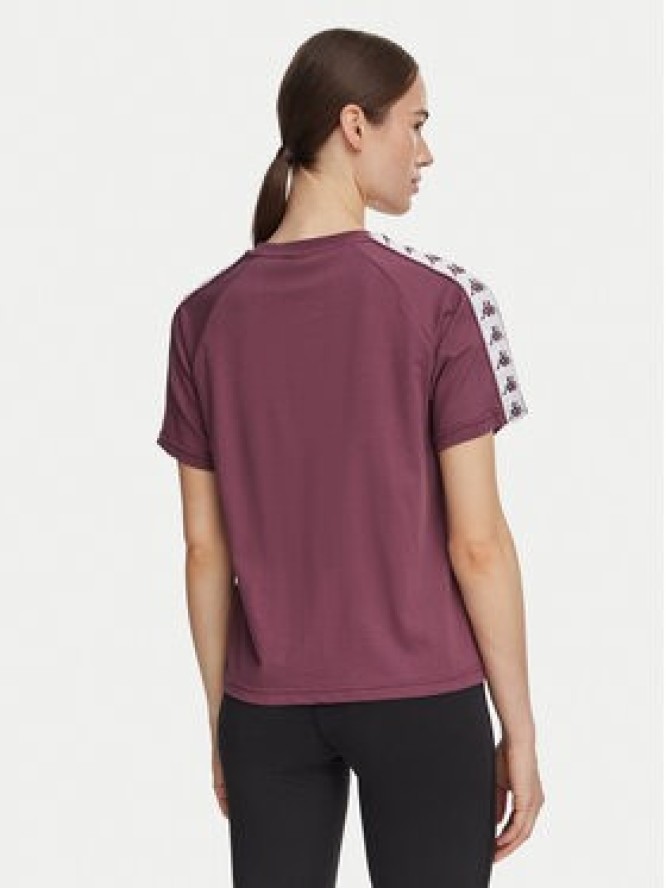 Kappa T-Shirt 371U6WW Fioletowy Regular Fit