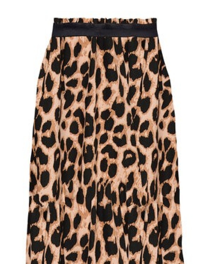 ONLY Spódnica plisowana Venedig 15251761 Brązowy Regular Fit