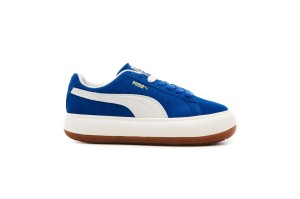 Damskie buty sportowe powiększona platforma SUEDE MAYU UP
