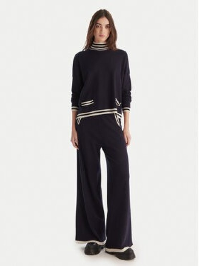 Gaudi Golf 521BD53007 Granatowy Relaxed Fit